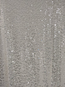 Sparing Sequin Mesh Cream