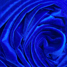 Load image into Gallery viewer, Blue 4 way Stretch Velvet 8 colors