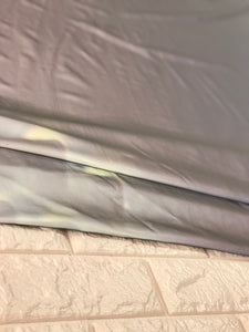 Black/Rainbow Reflective Stretch Fabric