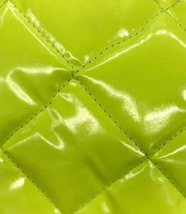 Fluorescent Yellow Quilting