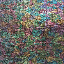 Load image into Gallery viewer, Black Crackle Pop Mult-icolor Stretch Fabric