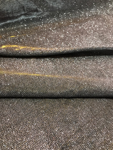 Silver/Gold Stardust Stretch Sparkle Glitter