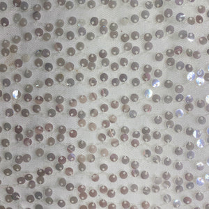 Sparing Sequin Mesh Cream