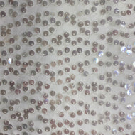 Sparing Sequin Mesh Cream