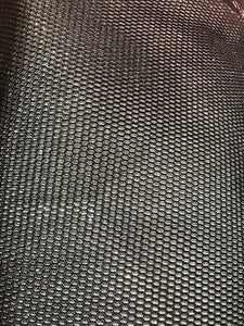 Black/Gold Sparkle Neoprene Scuba Fabric fabric by the yard