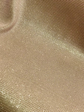 Load image into Gallery viewer, Black/Gold Sparkle Neoprene Scuba Fabric fabric by the yard