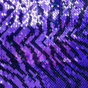 Orange Reversible Tiger Sequin