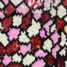 Load image into Gallery viewer, Mosaic Sequin on Mesh Stretch
