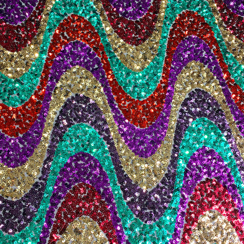 Groovy Multicolor Sequin