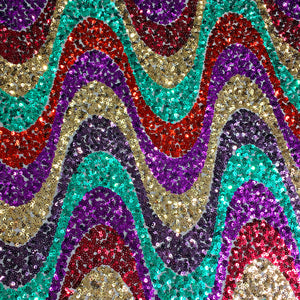 Groovy Multicolor Sequin