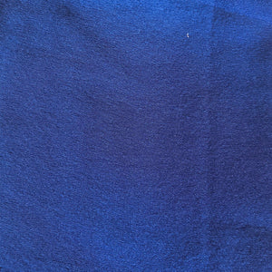 Blue 2 Way Stretch Poly Satin Fabric