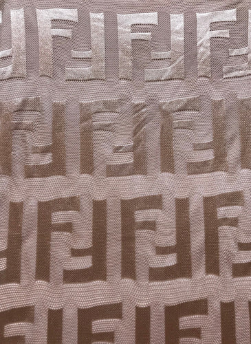 Pale Pink FF Designer Mesh Sateen logo