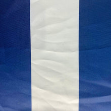 Load image into Gallery viewer, Navy &amp; White Satin Striped