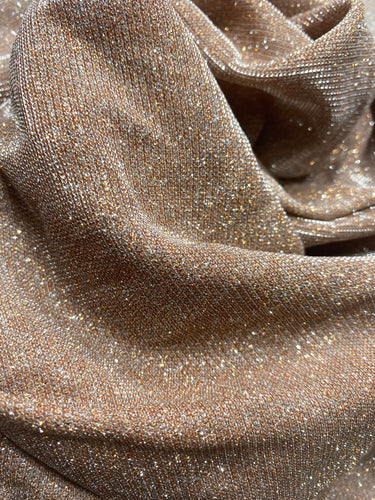 Pale Gold Stardust Stretch Sparkle Glitter