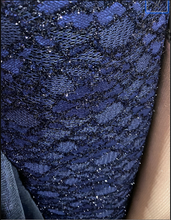 Load image into Gallery viewer, White Lace Sparkle Scuba Neoprene