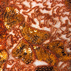 Blooming Sequin Lace Fabric- 5 Colors
