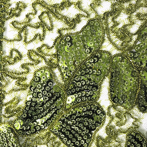 Blooming Sequin Lace Fabric- 5 Colors