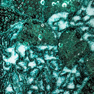 Blooming Sequin Lace Fabric- 5 Colors