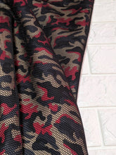 Load image into Gallery viewer, Red Camo Camouflage Suba Neoprene