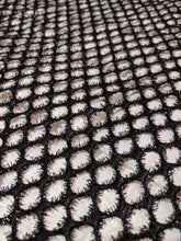 Load image into Gallery viewer, Pink Fuzzy Glitz Cabaret Net Mesh