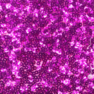 Fuschia Pink Metallic Sequin