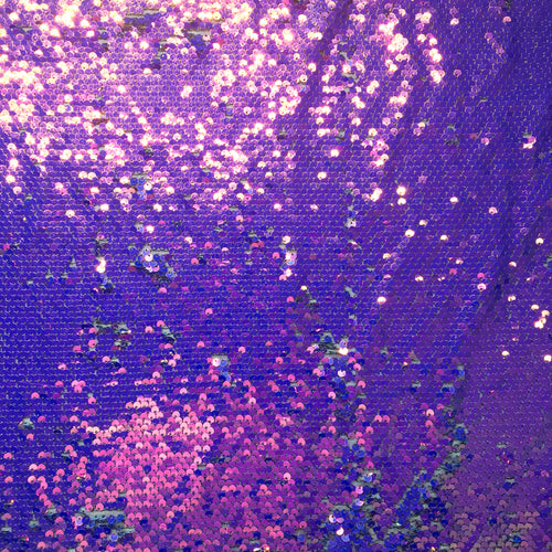 Purple Iridescent Sequin