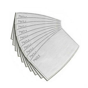 10pc. Face Cover Filter set