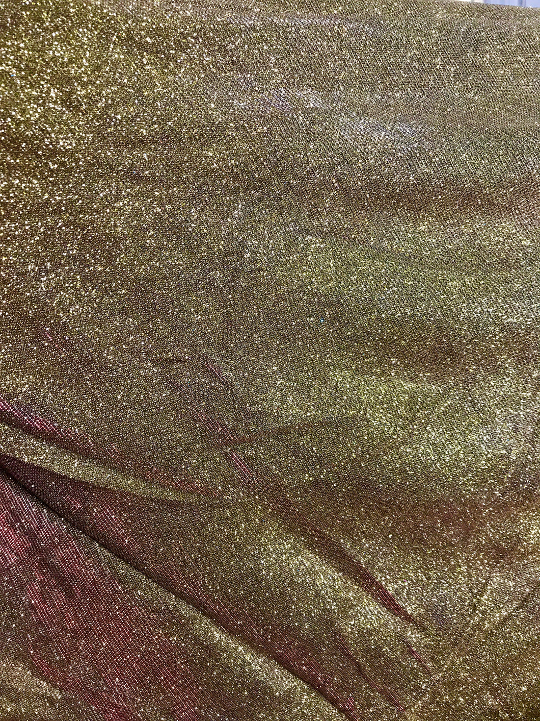 Gold/Red/Silver Stardust Stretch Sparkle Glitter
