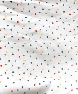 Polka dots Multi-color Printed Cotton Fabric
