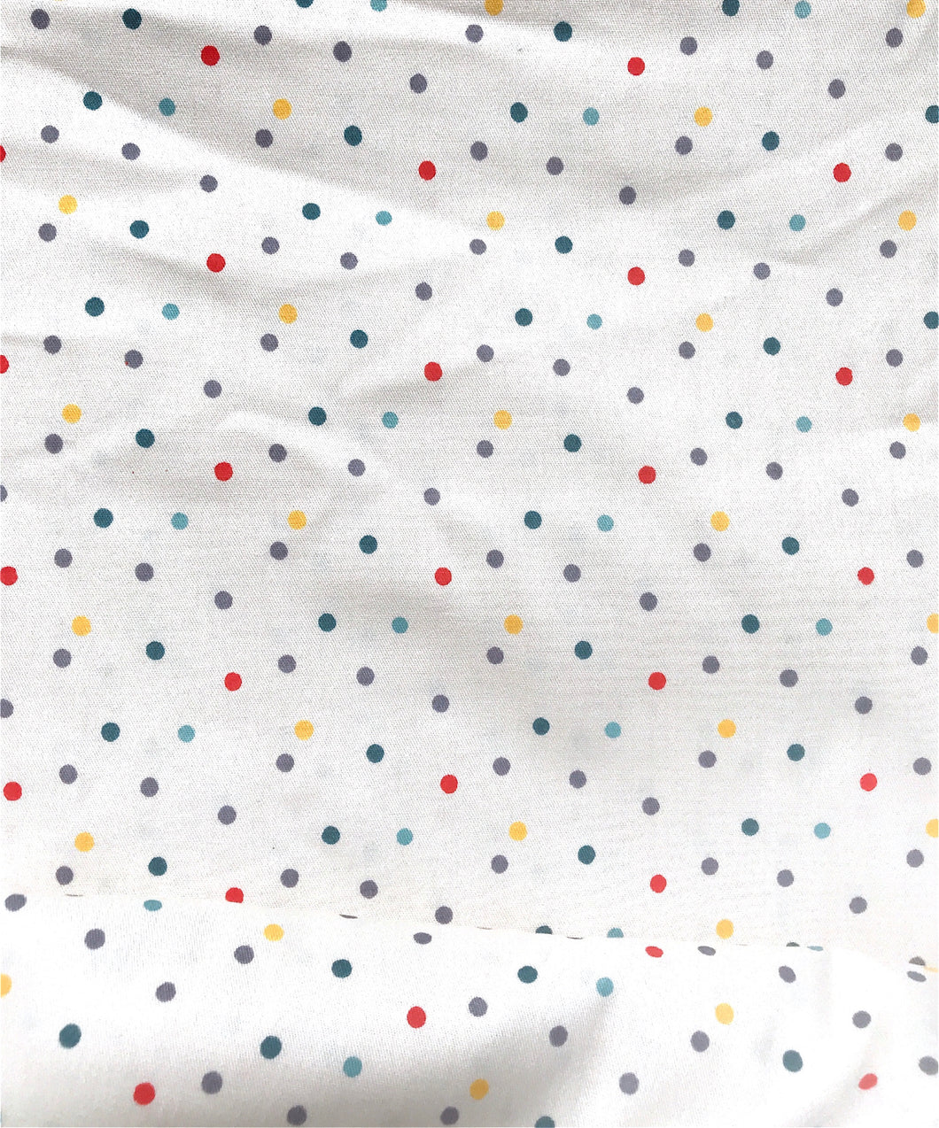 Polka dots Multi-color Printed Cotton Fabric