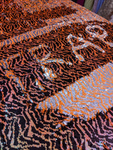 Load image into Gallery viewer, Orange Reversible Tiger Sequin