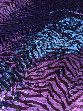 Load image into Gallery viewer, Orange Reversible Tiger Sequin