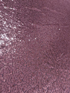 Solid Colored Sequin Mesh fabric